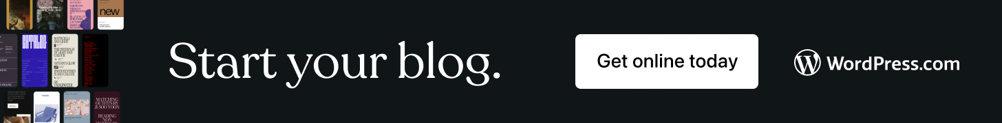 Create your blog with WordPress.com - great for aspiring bloggers and content creators seeking an easy-to-use platform to start and manage a blog. https://automattic.pxf.io/c/5403048/2101725/22744