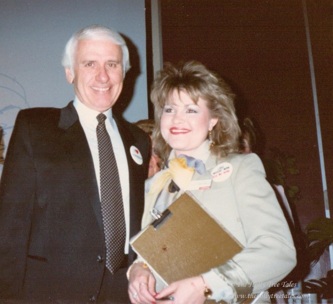Holly &amp; Jim Rohn -  circa 1988 - © Holly M Maxwell Boydell  www.TheHollyTreeTales.com 