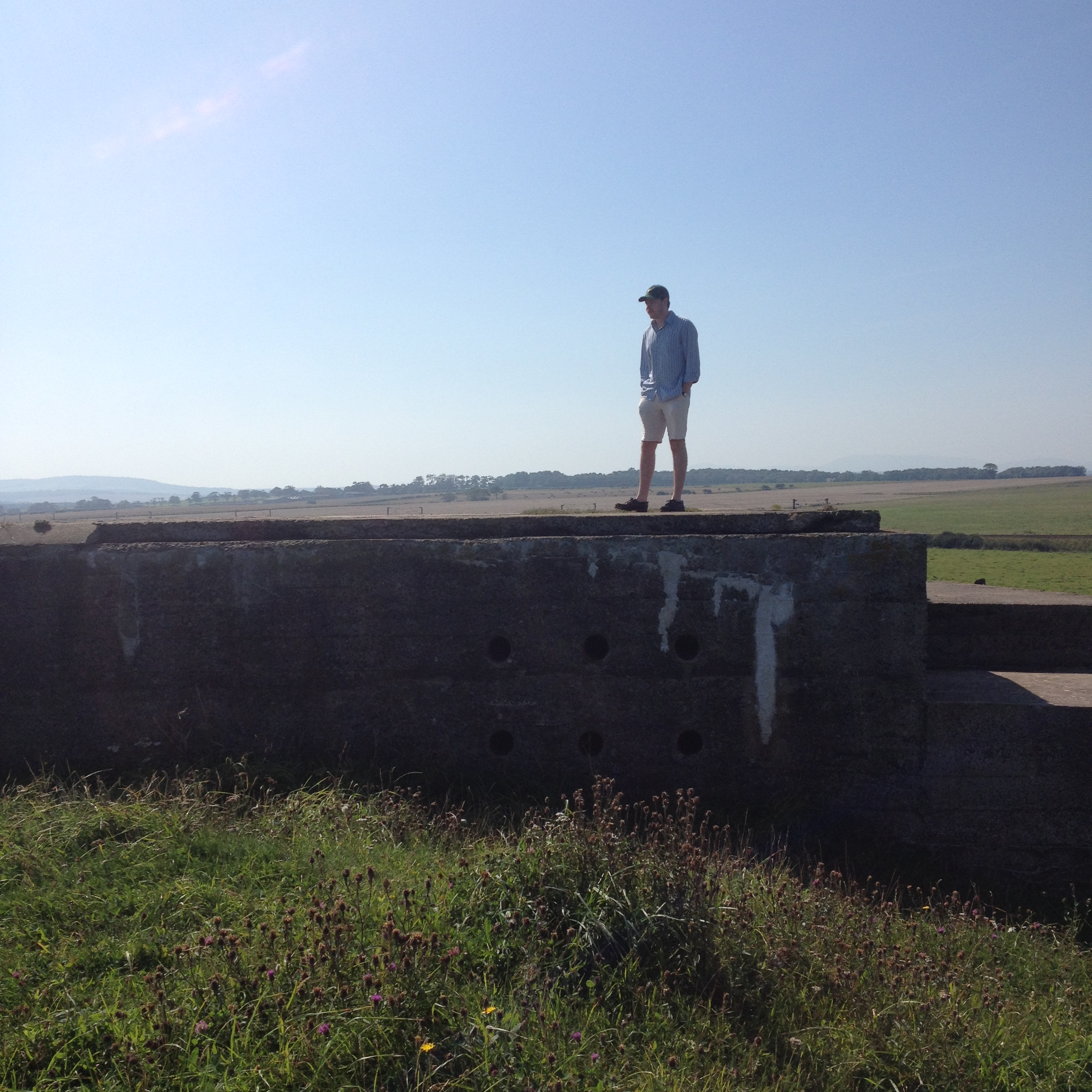 Contemplation. Blue Sky. Pensive. Man. Hunter - IMG_2743 (c) Holly M Maxwell Boydell - www.TheHollyTreeTales.com