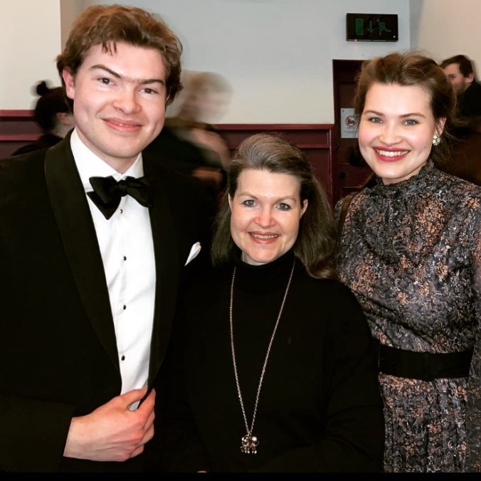 Film Premiere. Sweet Cicely Film Director, Hunter Boydell. L-R: Hunter Boydell, Holly Maxwell Boydell, Amber Boydell - (c) The Holly Tree Tales  www.TheHollyTreeTales.com